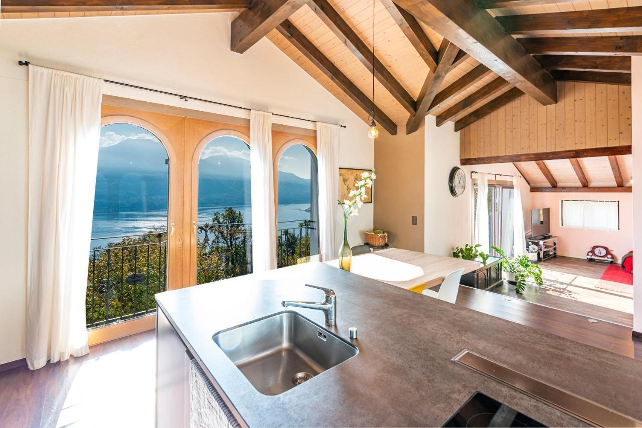 Casa Luna - Wonderful Lake View Brione sopra Minusio Extérieur photo