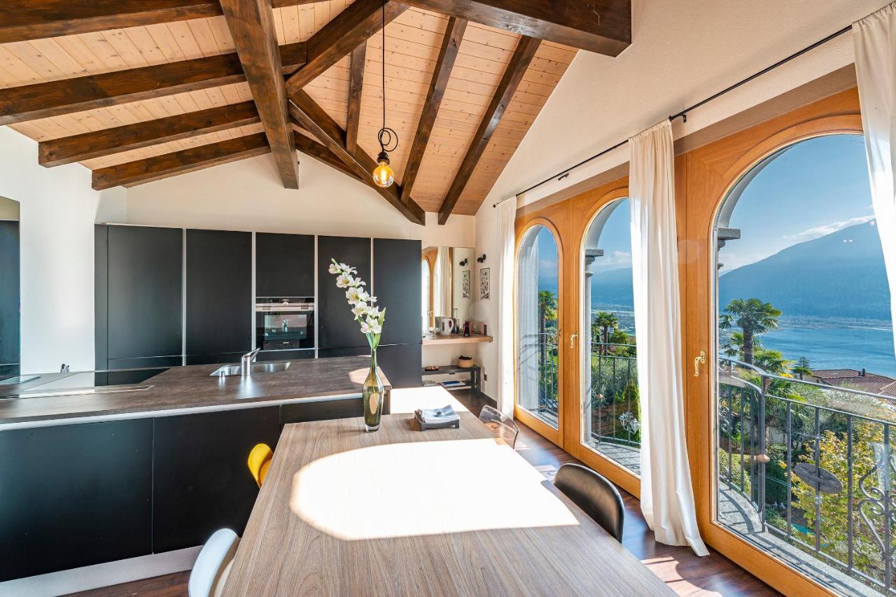 Casa Luna - Wonderful Lake View Brione sopra Minusio Extérieur photo