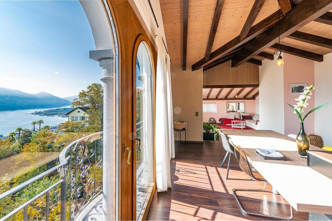 Casa Luna - Wonderful Lake View Brione sopra Minusio Extérieur photo